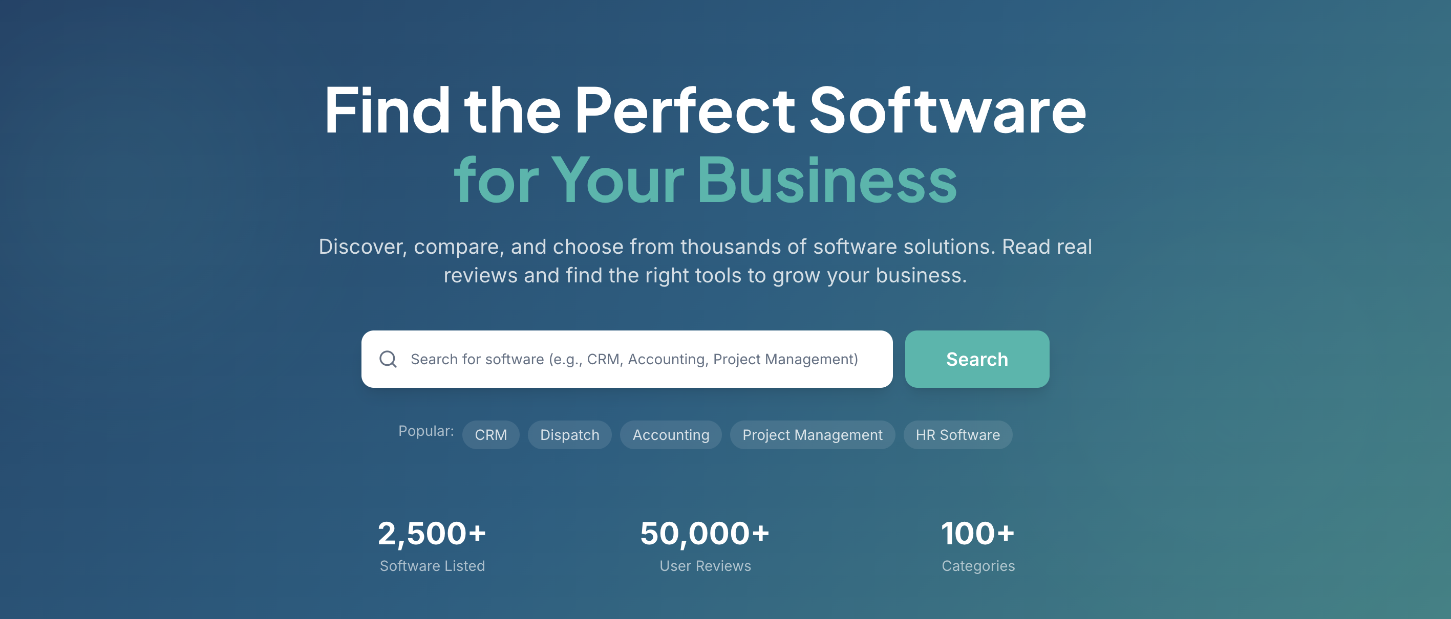 Find the Perfect Software for Your Business